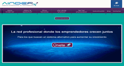 Desktop Screenshot of ainder.net