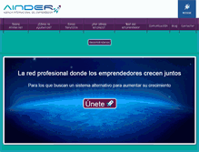 Tablet Screenshot of ainder.net